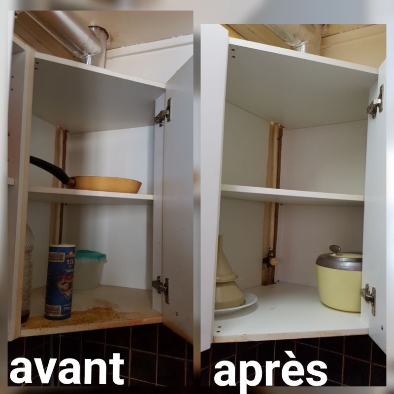 nettoyage des placards 